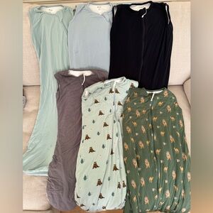 NOT FOR SALE **  Baby sleep sack bundle! 6 in total, 0.5 TOG-1.0 TOG!